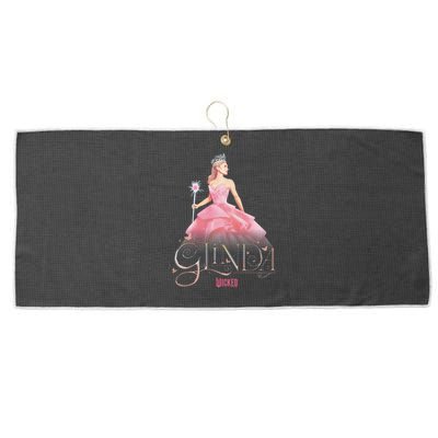 Wicked Glinda Elegant Pose Large Microfiber Waffle Golf Towel