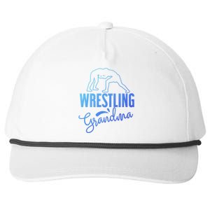 Wrestling Grandma For Wrestling Grandmother Gift Snapback Five-Panel Rope Hat