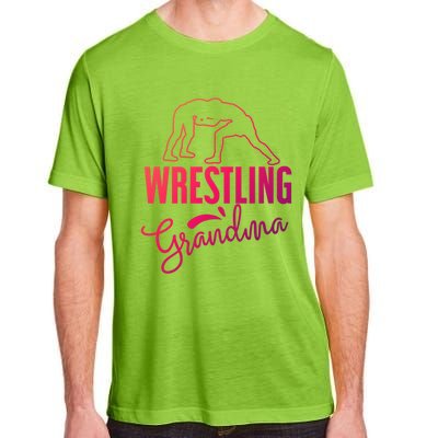 Wrestling Grandma For Wrestling Grandmother Gift Adult ChromaSoft Performance T-Shirt