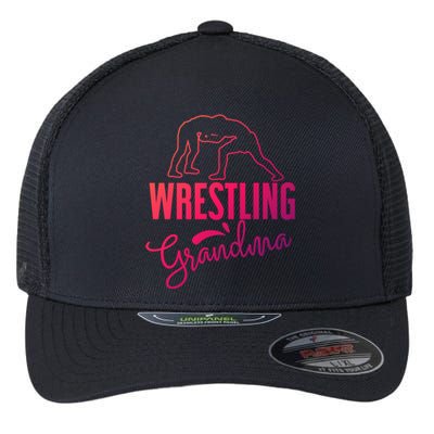 Wrestling Grandma For Wrestling Grandmother Gift Flexfit Unipanel Trucker Cap