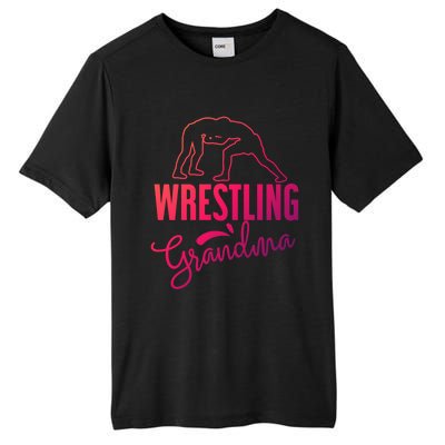 Wrestling Grandma For Wrestling Grandmother Gift Tall Fusion ChromaSoft Performance T-Shirt