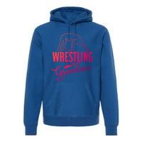 Wrestling Grandma For Wrestling Grandmother Gift Premium Hoodie