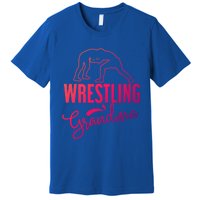 Wrestling Grandma For Wrestling Grandmother Gift Premium T-Shirt