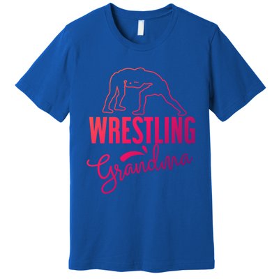 Wrestling Grandma For Wrestling Grandmother Gift Premium T-Shirt