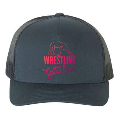 Wrestling Grandma For Wrestling Grandmother Gift Yupoong Adult 5-Panel Trucker Hat