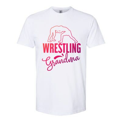 Wrestling Grandma For Wrestling Grandmother Gift Softstyle CVC T-Shirt