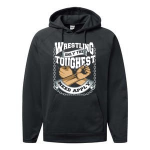 Wrestling Ground Fight Exhibition Fight Catch Performance Fleece Hoodie