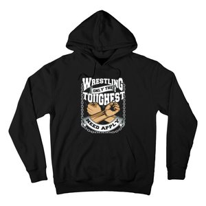 Wrestling Ground Fight Exhibition Fight Catch Hoodie