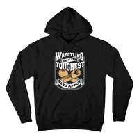 Wrestling Ground Fight Exhibition Fight Catch Hoodie