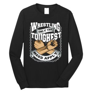 Wrestling Ground Fight Exhibition Fight Catch Long Sleeve Shirt