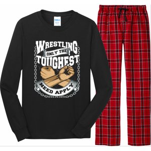 Wrestling Ground Fight Exhibition Fight Catch Long Sleeve Pajama Set