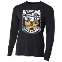 Wrestling Ground Fight Exhibition Fight Catch Cooling Performance Long Sleeve Crew