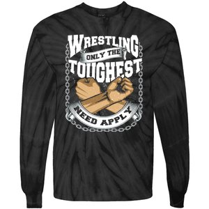 Wrestling Ground Fight Exhibition Fight Catch Tie-Dye Long Sleeve Shirt