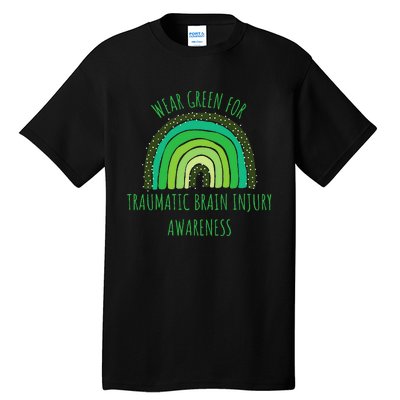 Wear Green For Traumatic Brain Injury Awareness Month Tall T-Shirt