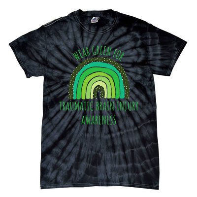 Wear Green For Traumatic Brain Injury Awareness Month Tie-Dye T-Shirt