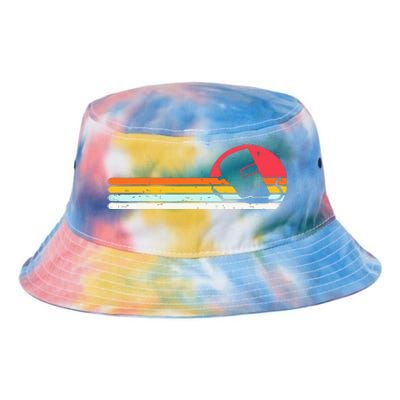 Welder Gifts Funny Retro Vintage Welding Helmet Silhouette Welder Gifts Funny Re Tie Dye Newport Bucket Hat