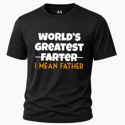 World's Greatest Farter I Mean Father Funny Performance Shirt