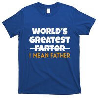 World's Greatest Farter I Mean Father Funny T-Shirt
