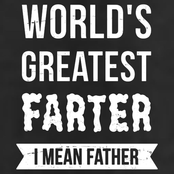 Worlds Greatest Farter I Mean Father Funny Gift Adult Drive Performance Visor