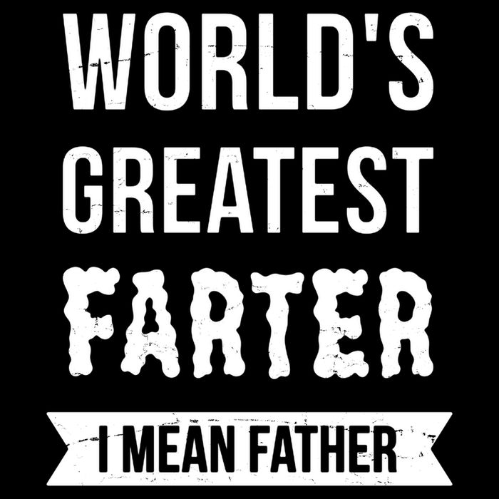 Worlds Greatest Farter I Mean Father Funny Gift Drawstring Bag