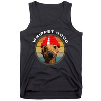 Whippet Good Funny 80S Music Dog Design Tank Top