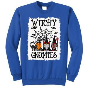 Witchy Gnomies Funny Gnome Halloween Matching Costume Gift Sweatshirt