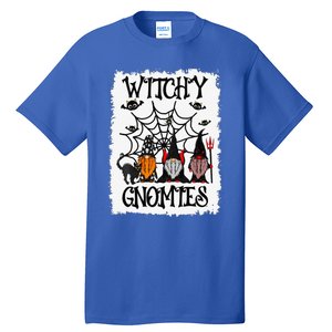 Witchy Gnomies Funny Gnome Halloween Matching Costume Gift Tall T-Shirt