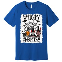 Witchy Gnomies Funny Gnome Halloween Matching Costume Gift Premium T-Shirt