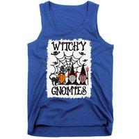 Witchy Gnomies Funny Gnome Halloween Matching Costume Gift Tank Top