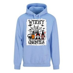 Witchy Gnomies Funny Gnome Halloween Matching Costume Gift Unisex Surf Hoodie