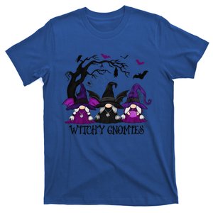 Witchy Gnomies Funny Gnome Halloween Matching Costume T-Shirt