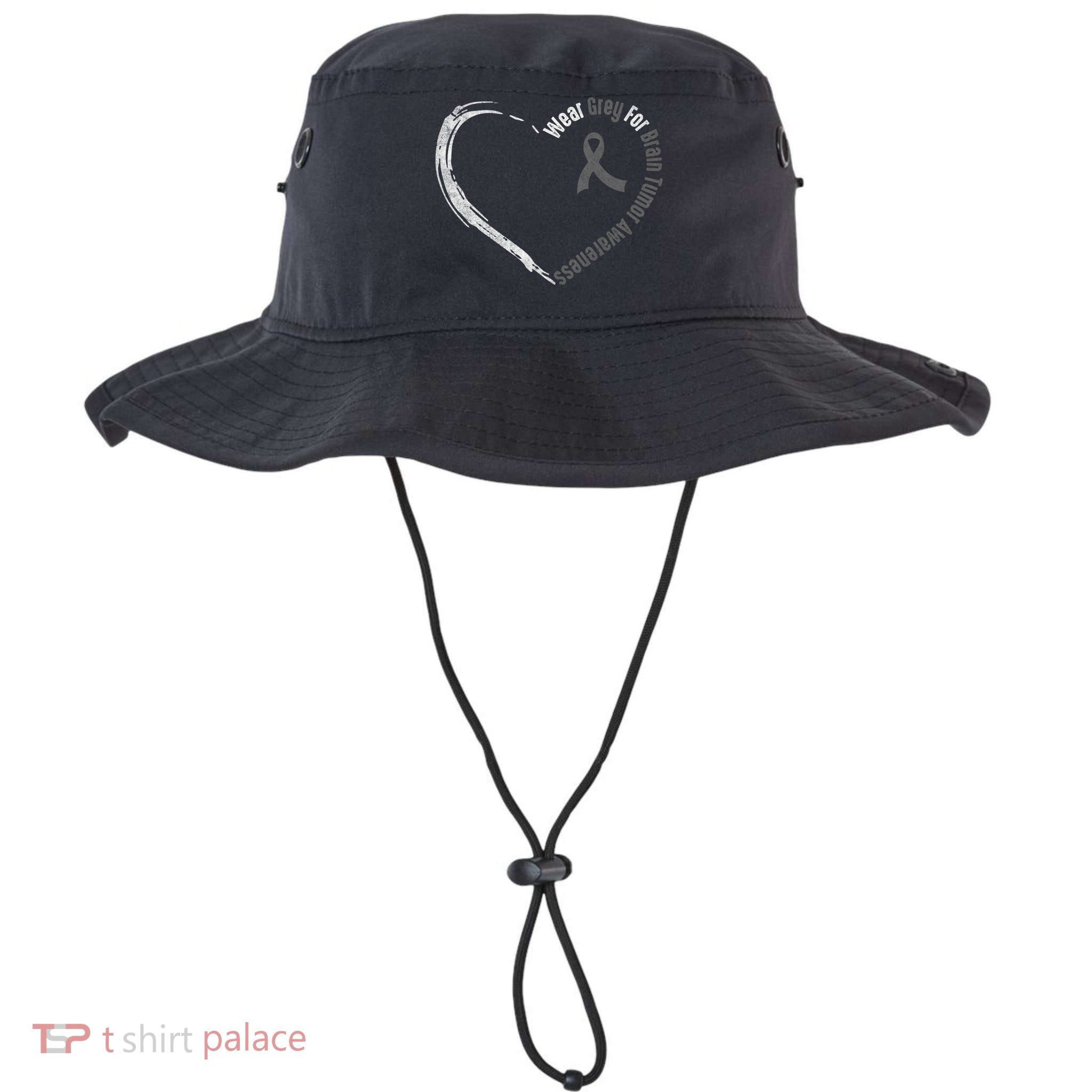 Wear Grey For Brain Tumor Awareness Brain Cancer Cool Gift Bucket Hat