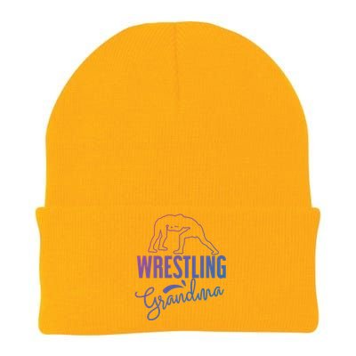 Wrestling Grandma For Wrestling Grandmother Gift Knit Cap Winter Beanie