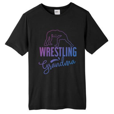 Wrestling Grandma For Wrestling Grandmother Gift Tall Fusion ChromaSoft Performance T-Shirt