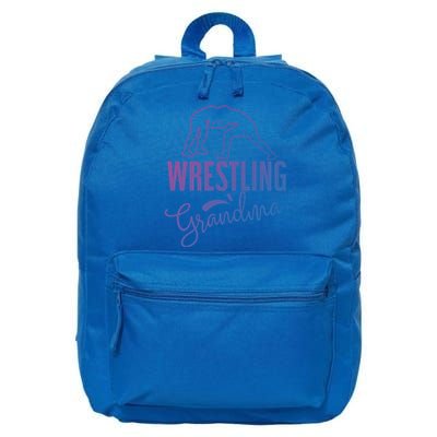 Wrestling Grandma For Wrestling Grandmother Gift 16 in Basic Backpack