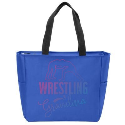 Wrestling Grandma For Wrestling Grandmother Gift Zip Tote Bag