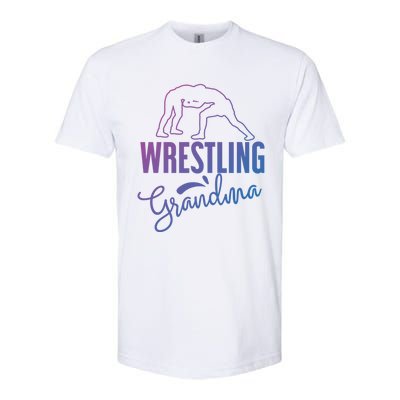 Wrestling Grandma For Wrestling Grandmother Gift Softstyle CVC T-Shirt