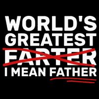 World's Greatest Farter I Mean Father Fathers Day City Backpack