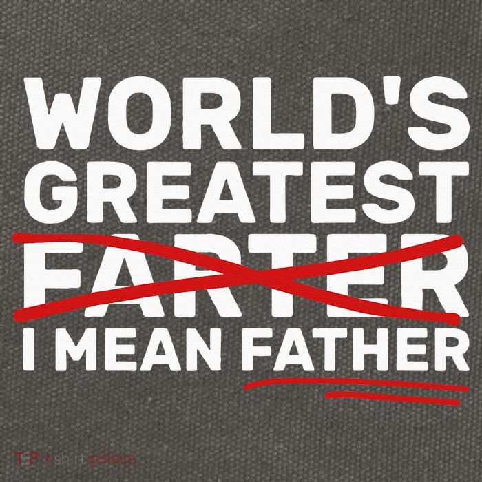 World's Greatest Farter I Mean Father Fathers Day Cotton Canvas Backpack