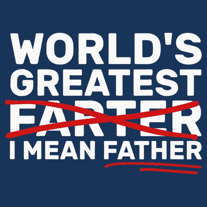 World's Greatest Farter I Mean Father Fathers Day Drawstring Bag