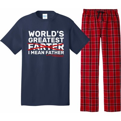 World's Greatest Farter I Mean Father Fathers Day Pajama Set