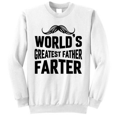 WorldS Greatest Father Farter Graphic Sweatshirt