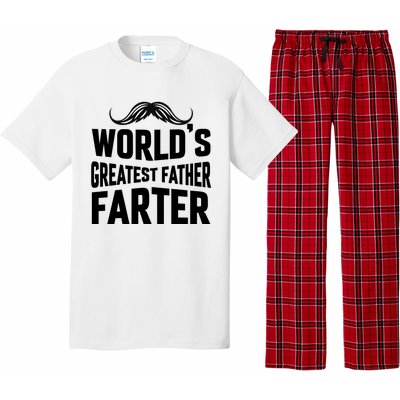 WorldS Greatest Father Farter Graphic Pajama Set