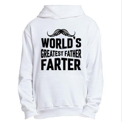 WorldS Greatest Father Farter Graphic Urban Pullover Hoodie