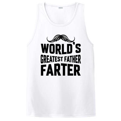 WorldS Greatest Father Farter Graphic PosiCharge Competitor Tank