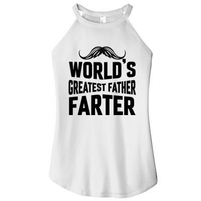 WorldS Greatest Father Farter Graphic Women’s Perfect Tri Rocker Tank