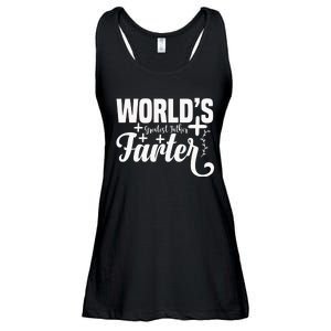 WorldS Greatest Father Farter Ladies Essential Flowy Tank