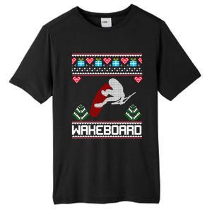 Wakeboard Gift Funny Christmas Funny Gift Tall Fusion ChromaSoft Performance T-Shirt