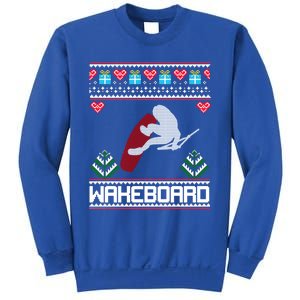 Wakeboard Gift Funny Christmas Funny Gift Sweatshirt