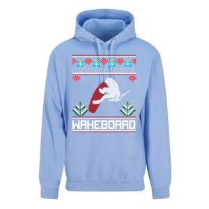 Wakeboard Gift Funny Christmas Funny Gift Unisex Surf Hoodie